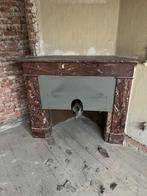 Oude marmeren schouw uit jaren 20 woning – losse delen, Ophalen, Gebruikt