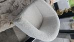Fauteuil ecru  in teddyboucle, Ophalen, Minder dan 75 cm, Nieuw, Hotel chique