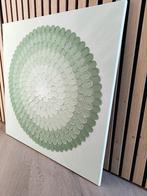 3d schilderij salie groen muurdecoratie, Ophalen of Verzenden, Nieuw