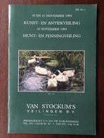 Van Stockum's Kunst- en antiekveilig + Munt- en Penningveili, Boeken, Catalogussen en Folders, Gelezen, Ophalen of Verzenden, Catalogus