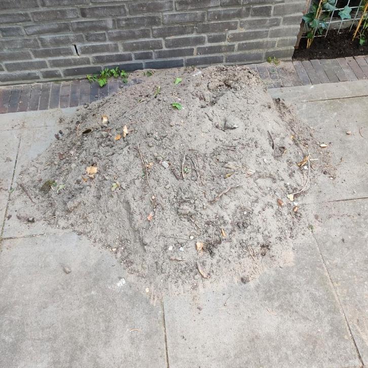Klein beetje zand nodig???, Tuin en Terras, Zand, Zo goed als nieuw, Overige typen, Ophalen