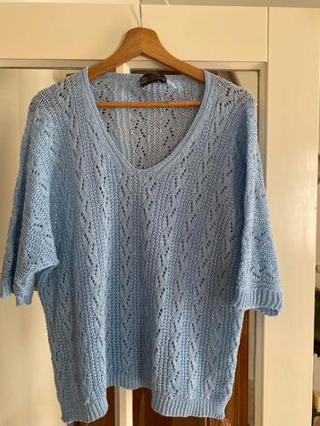 Lurex Glitter Trui - Baby Blauw beschikbaar voor biedingen