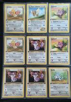 Pokeman base set!!!!plus 1 edition!!!!!!super mooie map !!, Ophalen of Verzenden, Nieuw, Meerdere kaarten, Foil