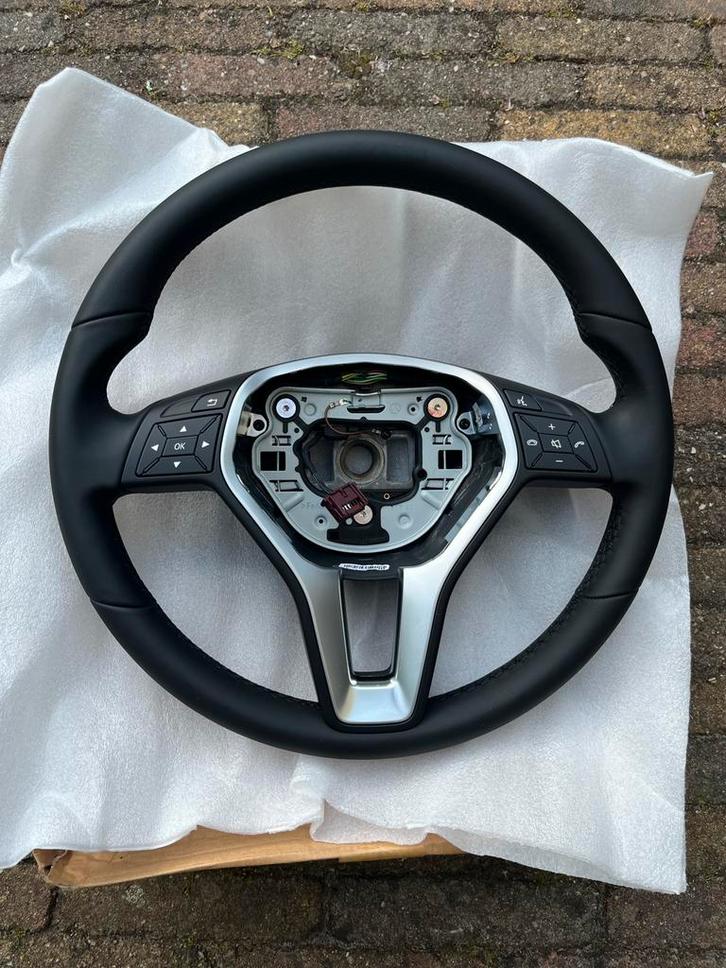 Nieuw Lederen Stuur Mercedes A/CLA/B/GLA/C, Auto-onderdelen, Besturing, Mercedes-Benz, Nieuw, Ophalen of Verzenden