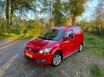 Prachtige Volkswagen Caddy 1.6 Tdi AIRCO/CC/LMV/LEER Bj.2012, Auto's, Voorwielaandrijving, Zwart, 4 cilinders, 700 kg