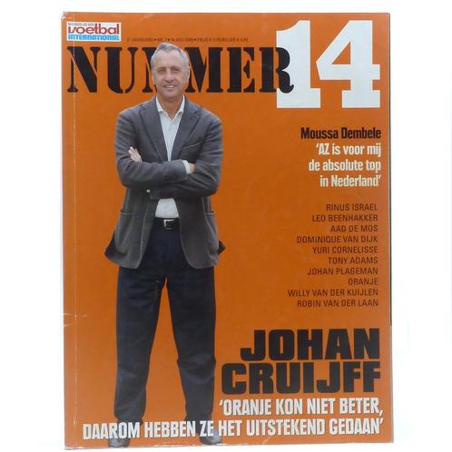 14 Johan Cruijff VI's of andere magazines, Verzamelen, Sportartikelen en Voetbal, Gebruikt, Boek of Tijdschrift, Ajax, Ophalen of Verzenden
