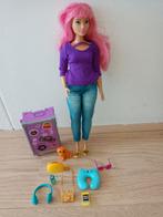 Barbie travel met accessoires, Ophalen, Zo goed als nieuw, Barbie