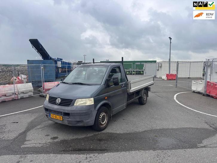 Volkswagen Transporter 2.5 TDI 340 Pick-up.Pick-up, Auto's, Volkswagen, Bedrijf, Te koop, Transporter, ABS, Startonderbreker, Traction-control