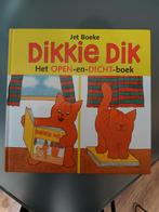 Dikkie Dik - Het open-en-dicht-boek - Jet Boeke, Boeken, Prentenboeken en Plaatjesalbums, Gelezen, Ophalen of Verzenden, Arthur van Norden; Jet Boeke