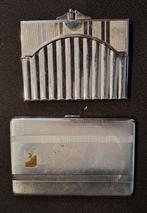 2 x sigarettenkoker Art Déco - verchroomd, Ophalen