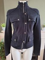 Belstaff zwarte jas jack vest IT 42 NL grote 36 kleine 38, Maat 38/40 (M), Verzenden, Zwart, Zo goed als nieuw
