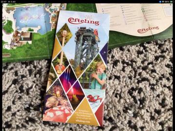 Brochure Efteling 2017 en een plategrond (2 stuks 5 euro) beschikbaar voor biedingen