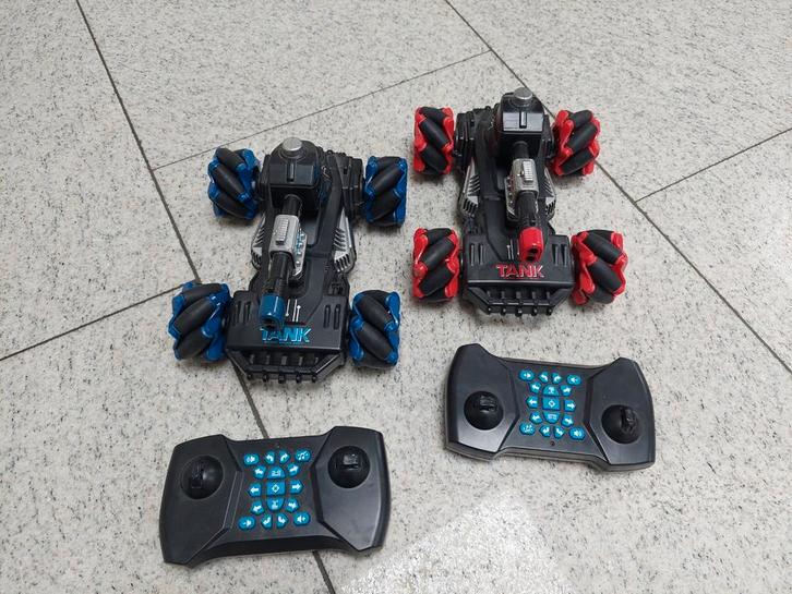 Gear2play RC Battle Tank Set - Lasergame, Kinderen en Baby's, Speelgoed | Speelgoedvoertuigen, Gebruikt, Afstandsbediening, Ophalen of Verzenden