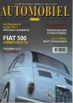 Automobiel 12 1992 : Fiat 500 - Triumph GT6 - Alvis TD, Gelezen, Algemeen, Automobiel, Ophalen of Verzenden