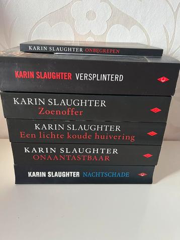 Karin Slaughter - 5 boeken beschikbaar voor biedingen