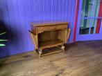 OPGELET: LEUK “OUD” Theekastje met lade en geslepen glas!!, Antiek en Kunst, Antiek | Meubels | Kasten, Ophalen