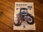 Tractor folder New Holland TM-serie, Boeken, Catalogussen en Folders, Ophalen of Verzenden, Zo goed als nieuw