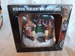 Kersttafereel met verlichting, Diversen, Kerst, Ophalen of Verzenden, Nieuw