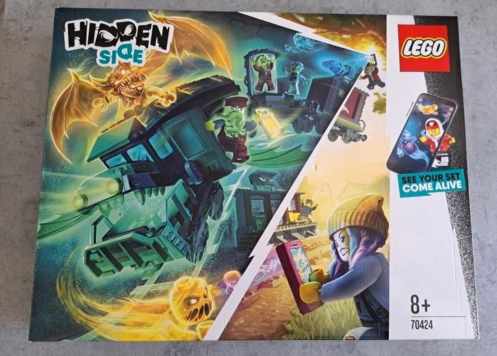 LEGO Hidden Side 70424 Spooktrein Express, Kinderen en Baby's, Speelgoed | Duplo en Lego, Zo goed als nieuw, Lego, Complete set