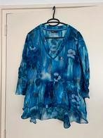 Didi blauwe blouse met bloemprint maat 40/42, Kleding | Dames, Blouses en Tunieken, Blauw, Maat 42/44 (L), Ophalen of Verzenden