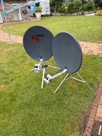 Sattalitschotels 2 x triax met dubbele kop, Audio, Tv en Foto, Schotelantennes, Ophalen of Verzenden