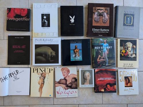 Tk hele mooie verzameling van 35 erotisch getinte fotoboeken, Boeken, Kunst en Cultuur | Fotografie en Design, Zo goed als nieuw
