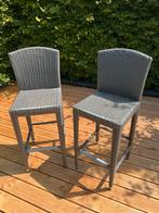Barstoelen Bellagio wicker, twee stuks, Tuin en Terras, Ophalen, Gebruikt, Wicker