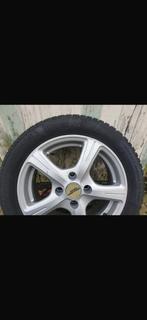 Winterbanden op velg - 195/50 R15, Auto-onderdelen, Ophalen, Gebruikt, 15 inch, Banden en Velgen