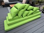 Tuinkussen tuinkussens tuin set kussen 2 banken 2 stoelen, Ophalen, Gebruikt
