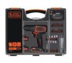 B&D ACCUBOORMACHINE + 80 ACC. SET ACCU BOORMACHINE ACCUTOL, Ophalen of Verzenden, Nieuw