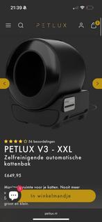 Petlux V3 automatische kattenbak XXL - zwart, Dieren en Toebehoren, Kattenbakken, Ophalen, Zelfreinigend, Zo goed als nieuw