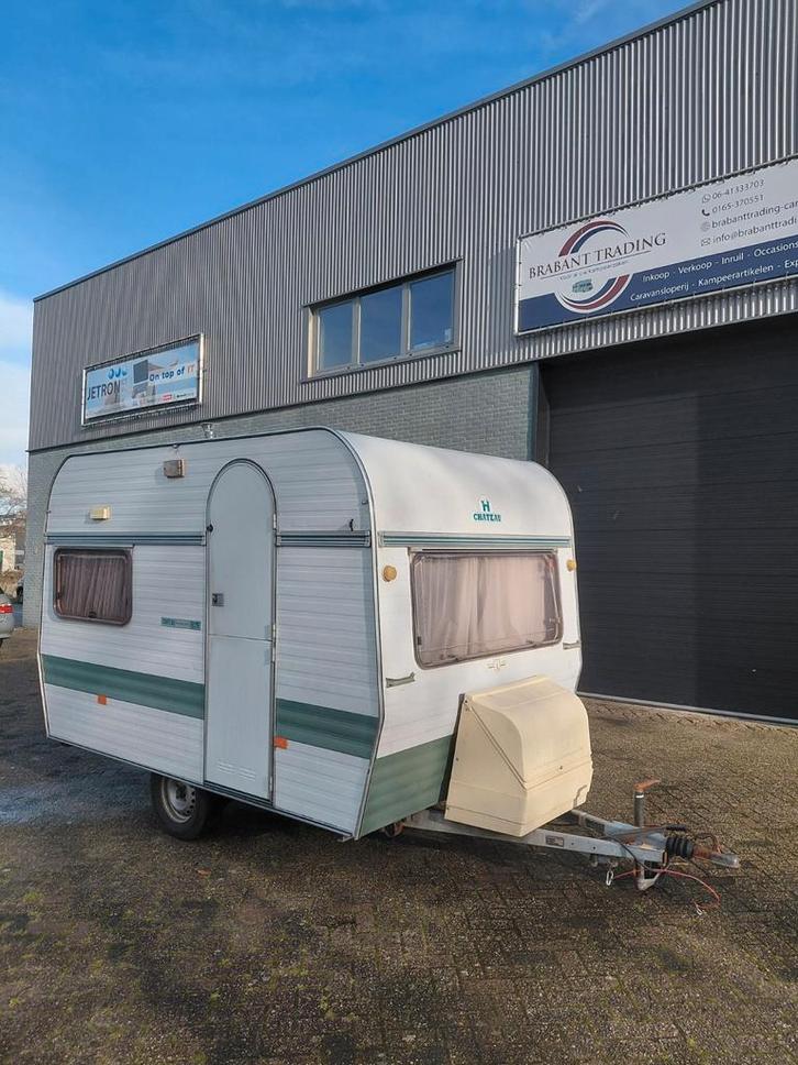 3 persoons Chateau Touring 320 Elite met eigen kenteken, Caravans en Kamperen, Caravans, Bedrijf, 500 - 750 kg, Rondzit, Chateau