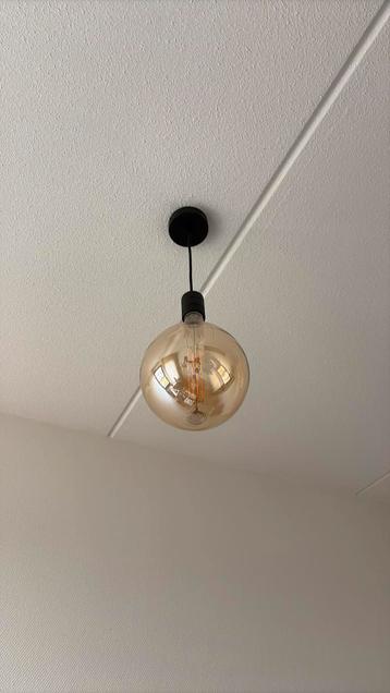 Plafondlamp van glas, industriële stijl beschikbaar voor biedingen