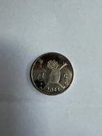 Loeki, de laatste gulden munt 2001, Postzegels en Munten, Munten | Nederland, Ophalen of Verzenden, Koningin Beatrix, 1 gulden