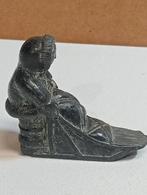 Vintage Eskimo Speksteen Beeldje - Handgemaakt Canada, Verzenden, Zo goed als nieuw, Dier