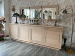 Dressoir wit eiken met 3 spiegels, Ophalen, 25 tot 50 cm