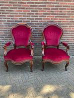Biedermeier; 2 Arm fauteuils in perfecte conditie, Ophalen