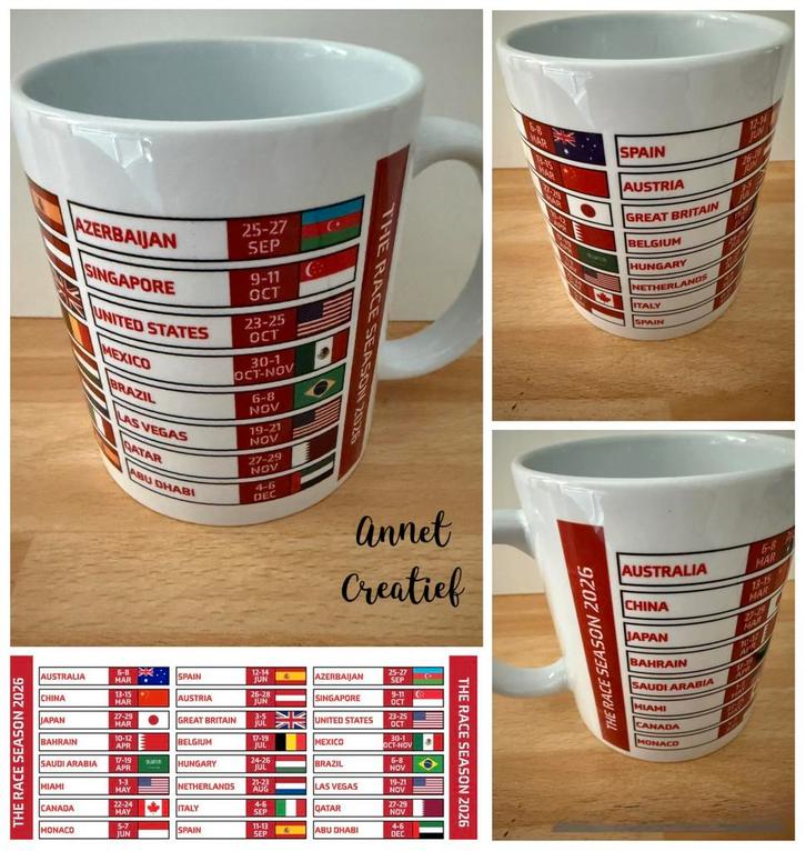 Formule 1 mok 2026, Auto diversen, Overige Auto diversen, Ophalen of Verzenden