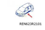 Renault Captur (4/13-1/20) stootlijst voorportier Links (zwa, Auto-onderdelen, Carrosserie en Plaatwerk, Nieuw, Deur, Ophalen of Verzenden