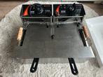 Professionele Dubbele Friteuse - Nieuw, 4 liter of meer, Ophalen of Verzenden, Zo goed als nieuw, Duo-friteuse