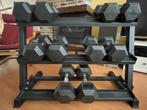 Dumbells en Opbergrek, Ophalen, Zo goed als nieuw, Buik, Dumbbell