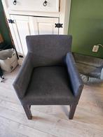 4 grijze eettafel stoelen, Ophalen, Gebruikt, 75 tot 100 cm