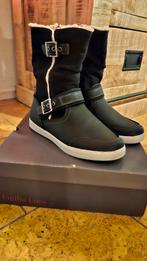 Emilio Luca Bontgevoerde Laarsjes - Mt 38 - Nieuw!, Kleding | Dames, Zwart, Lage of Enkellaarzen, Nieuw, Ophalen of Verzenden