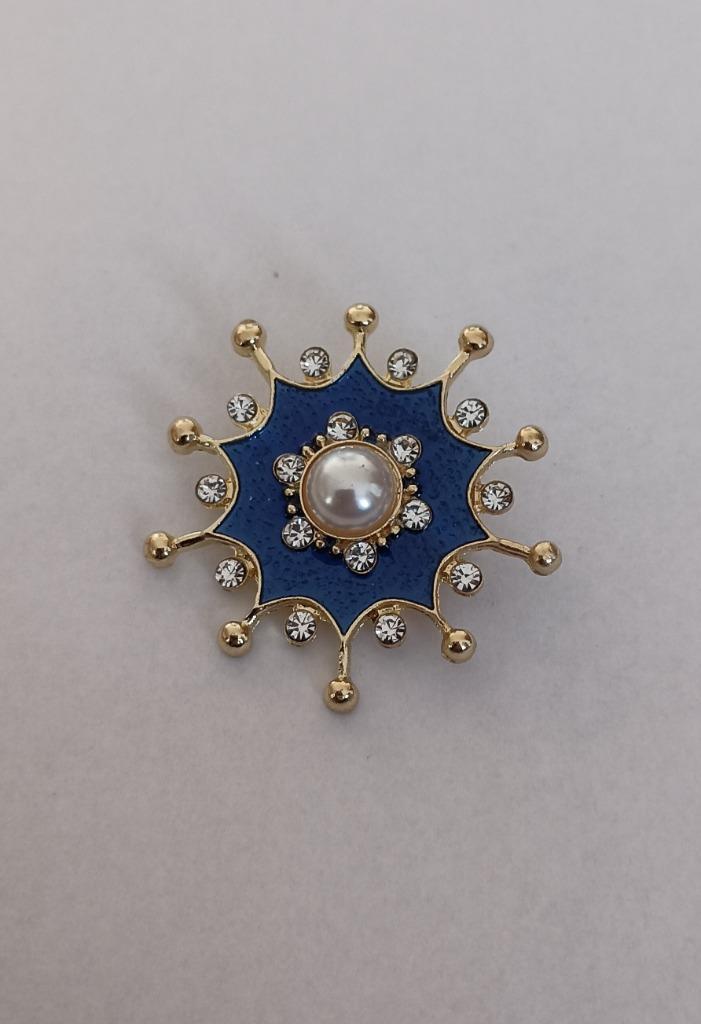 Ster broche, Sieraden, Tassen en Uiterlijk, Broches, Nieuw, Overige materialen, Overige kleuren, 4 tot 7 cm, Met strass, Ophalen of Verzenden