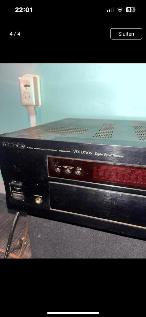 Te koop Pioneer VSX-D710S, Audio, Tv en Foto, Tuners, Gebruikt, Ophalen of Verzenden