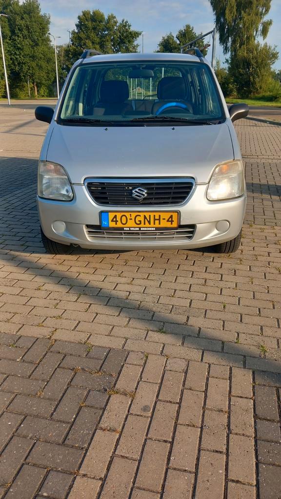 Suzuki Wagon R+ 1.3 AUT 2001 Grijs, Auto's, Suzuki, Particulier, Wagon R+, Benzine, D, Hatchback, Automaat, Geïmporteerd, Zilver of Grijs