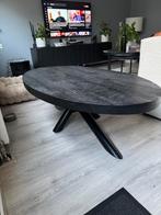Zwarte Mango Houten Salontafel, Huis en Inrichting, Tafels | Eettafels, Ophalen, Gebruikt, 100 tot 150 cm, 50 tot 100 cm