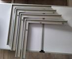 Aluminium hoekprofielen 50x50cm, Doe-het-zelf en Verbouw, IJzerwaren en Bevestigingsmiddelen, Ophalen of Verzenden, Zo goed als nieuw