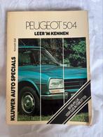 Kluwer vraagbaak Peugeot 504, Auto diversen, Ophalen of Verzenden