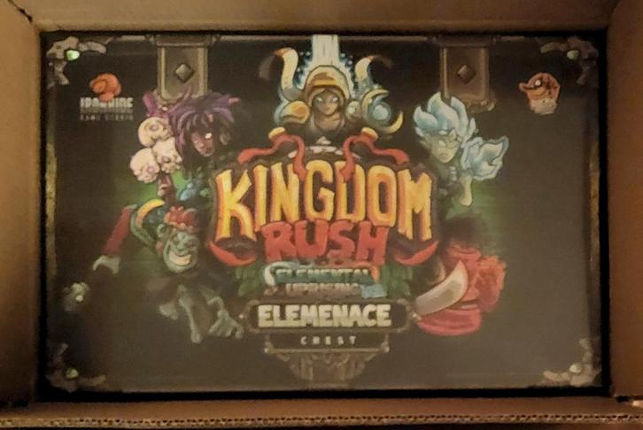 Kingdom Rush: Elemental Uprising (Elemenace Chest), Hobby en Vrije tijd, Gezelschapsspellen | Bordspellen, Nieuw, Een of twee spelers